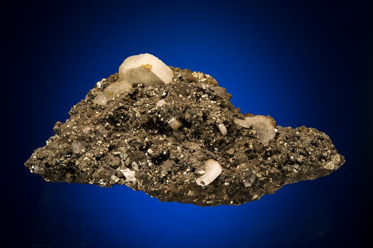 APATITE with SIDERITE and PYRITE